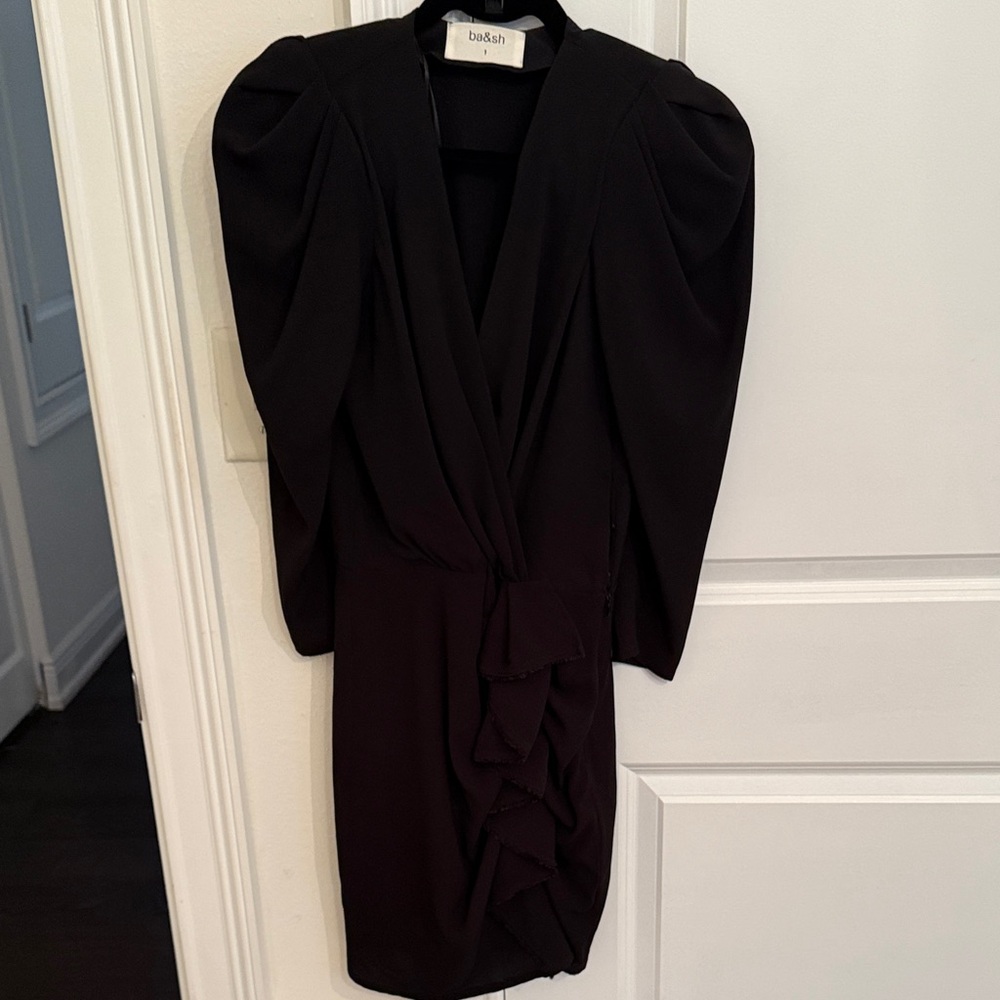 Ba&sh black dress